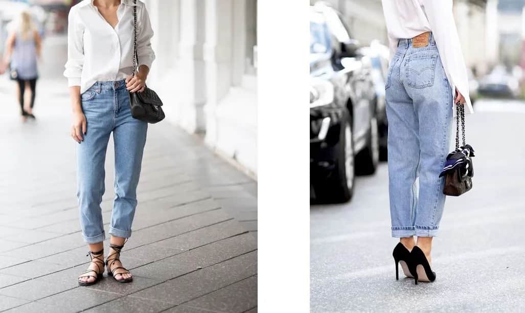 Jak nosić spodnie mom fit, aby wyglądać stylowo i czuć się pewnie