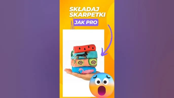 Jak składać skarpetki, aby zaoszczędzić miejsce i uniknąć zniszczeń