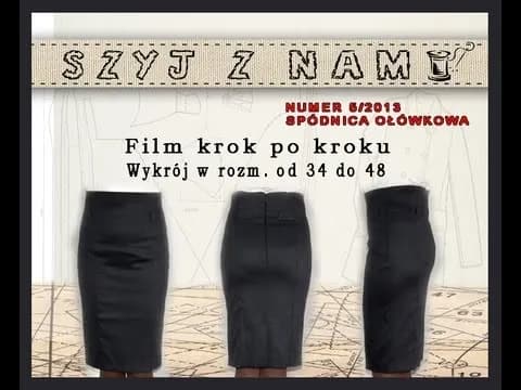 Jak uszyć idealną spódnicę ołówkową – wykrój i proste kroki dla początkujących
