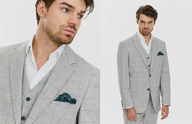 Jaki krawat do szarej marynarki, aby uniknąć modowych wpadek?